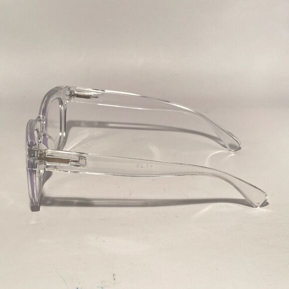 1488 Mona 1.25 Reading Glasses Clear Frames NWT - Picture 4 of 9